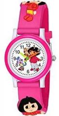 SWADESI STUFF White Dial Dora Love Watch Series Analogue Girl's Kids Watch