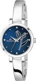 SWISSTONE Analog Stainless Steel Silver Plated Women's Watch Blue Dial Silver Colored Strap .