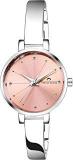 SWISSTONE Analog Women's Watch Pink Dial Silver Colored Strap