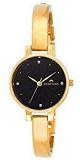 SWISSTONE Analogue Black Dial Women's Watch Jewels068 Blkgld