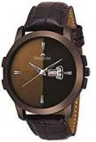 SWISSTONE Analogue Men's Watch Brown Dial Brown Colored Strap