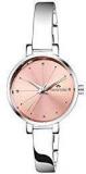 SWISSTONE Analogue Pink Dial Silver Plated Bracelet Women's Wrist Watch