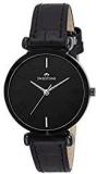 SWISSTONE Analogue Women's Watch Black Dial Black Colored Strap