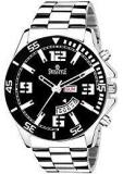 Swisstyle Black Dial Day And Date Display Analog Watch SS GR799 BLK CH