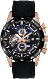 Sylvi Polyurethane Working Chronograph Premium Watch For Men Blue Rg Pu