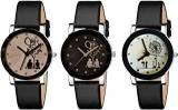 The Shopoholic Analogue Women's Watch Multicolored Dial Pack of 3