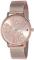 Tommy Hilfiger Quartz Analog Rose Gold Dial Stainless Steel Strap Watch for Women NETH1781922