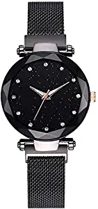 Analogue Black Dial Girls' Watch