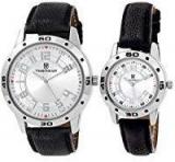 Timewear Analog Silver Dial Couple Watch 902SDTCOUPLE