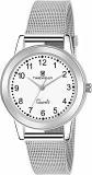 TIMEWEAR Analog White Number Dial Stainless Steel Strap Watch For Women 276WDNTL