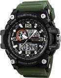 TIMEWEAR Analogue Digital Men's Watch Black Dial