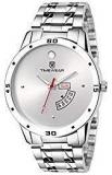 TIMEWEAR Day Date Functioning Silver Dial Chain Watch For Men