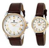 Timewear Formal Beige Dial Unisex Couple Watch 901Wdtcouple