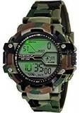 TIMEWEAR Light Powered Digital Black Army Men's Watch 1112TWD