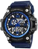 Timewear Military Series Analogue Digital Blue Strap Watch For Men