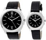 TIMEWEAR Quartz Movement Analogue Black Dial Unisex Watch