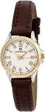 TIMEWEAR Timewear Formal Watch Collection For Women Analogue Women's Watch Beige Dial & Brown Colored Strap 107WDTL