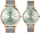 TIMEX Analog Beige Dial Unisex's Watch TW00PR268