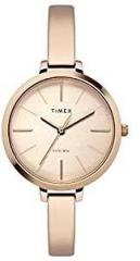 TIMEX Analog Beige Dial Women's Watch TWEL12803