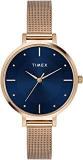 TIMEX Analog Blue Dial Women's Watch TWEL155SMU09