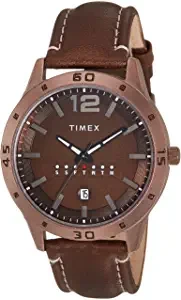 Analog Brown Dial Men's Watch TW000U936