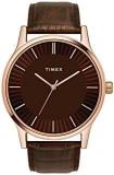 TIMEX Analog Brown Dial Unisex Adult Watch TW0TG8300