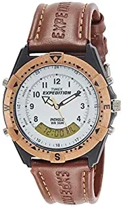 Analog Digital White Dial Men's Watch TW00MF100