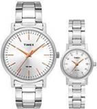 Timex Analog Silver Dial Unisex's Watch TW00PR198