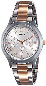 Timex Analog Silver Dial Women's Watch TW000Q807