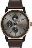 TIMEX Fusion Multifunction Analog Brown Dial Men's Watch TWEG18903