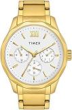 TIMEX Stainless Steel Unisex Analog Silver Dial Pair'S Watch Tw00Pr277