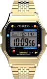 TIMEX T80 X Pac Man Digital Grey Dial Unisex's Watch TW2U32000