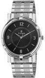 Titan Analog Black Dial Men's Watch 1639SM03