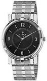 Titan Analog Black Dial Men's Watch NK1639SM03