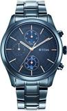 Titan Analog Blue Dial Men's Watch 1805QM01