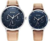 Titan Analog Blue Dial Unisex's Watch 9400694206SL01/NR9400694206SL01P