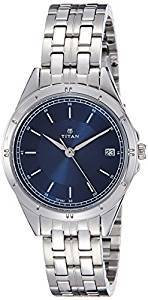 Titan Analog Blue Dial Women's Watch 2556SM02