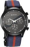 Titan Analog Gray Dial Men's Watch 90129QP02