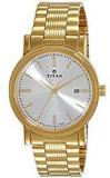 Titan Analog OffWhite Dial Men's Watch NM1712YM02 / NL1712YM02