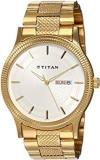 Titan Analog Silver Dial Men's Watch NL1650YM05 / NL1650YM05