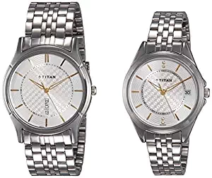 Titan Analog Silver Dial Unisex Watch NK16362565SM01