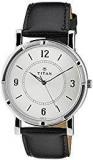 Titan Analog White Dial Men's Watch 1639SL03