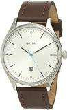 Titan Analog White Dial Men's Watch 1834SL01 / 1834SL01