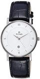 Titan Analog White Dial Unisex Watch NM9162SL04 / NL9162SL04