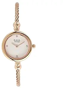 Analog White Dial Women's Watch 2586WM01