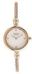 Titan Analog White Dial Women's Watch NM2586WM01 / NL2586WM01