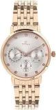 Titan Beige Dial Rose Gold Band Analog Stainless Steel Watch For Women NR2569WM02