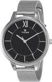 Titan Black Dial Analog Watch For Women NR2617SM01