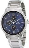 Titan Blue Dial Analog Watch For Men NR1769SM01