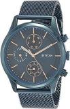 Titan Blue Dial Analog Watch For Men NR1805QM02